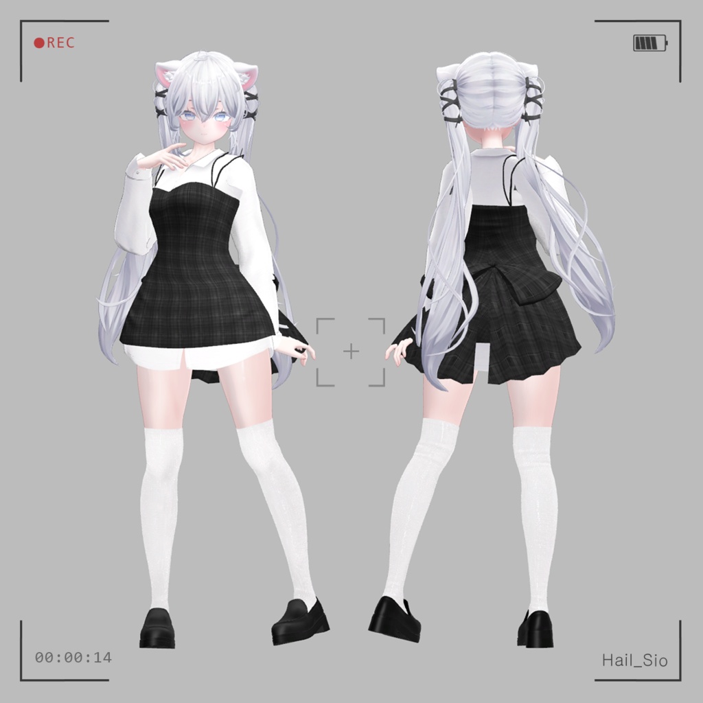 【VRC】 Hail clothes (17 Avatars 対応)