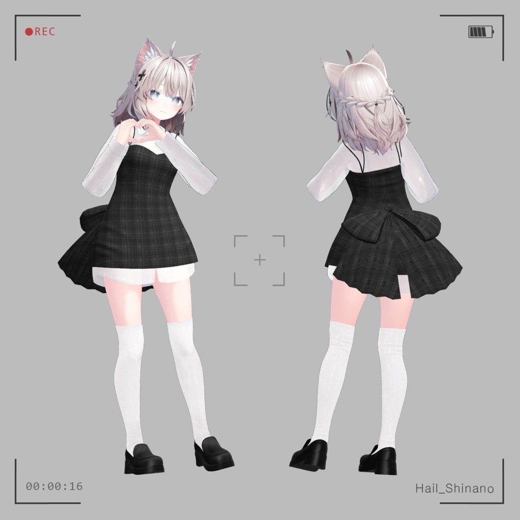 【VRC】 Hail clothes (17 Avatars 対応)