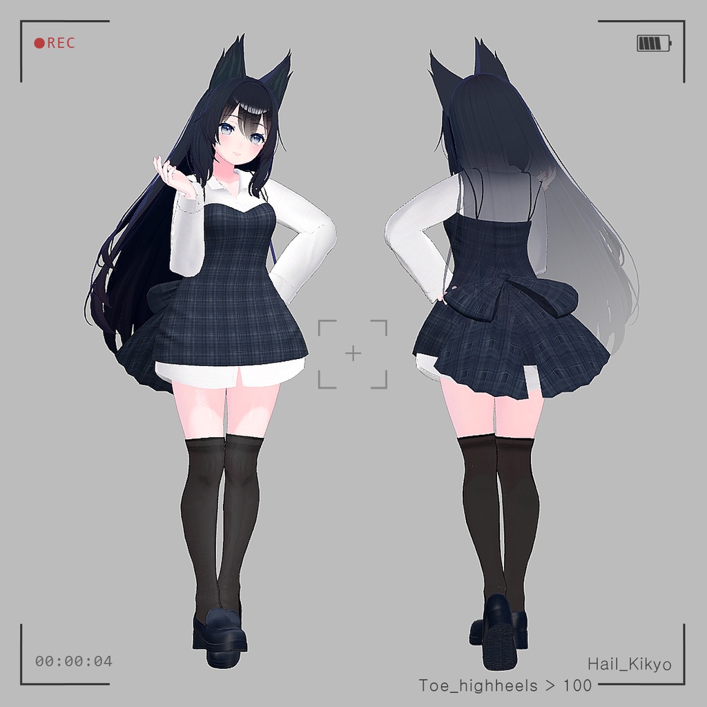 【VRC】 Hail clothes (17 Avatars 対応)