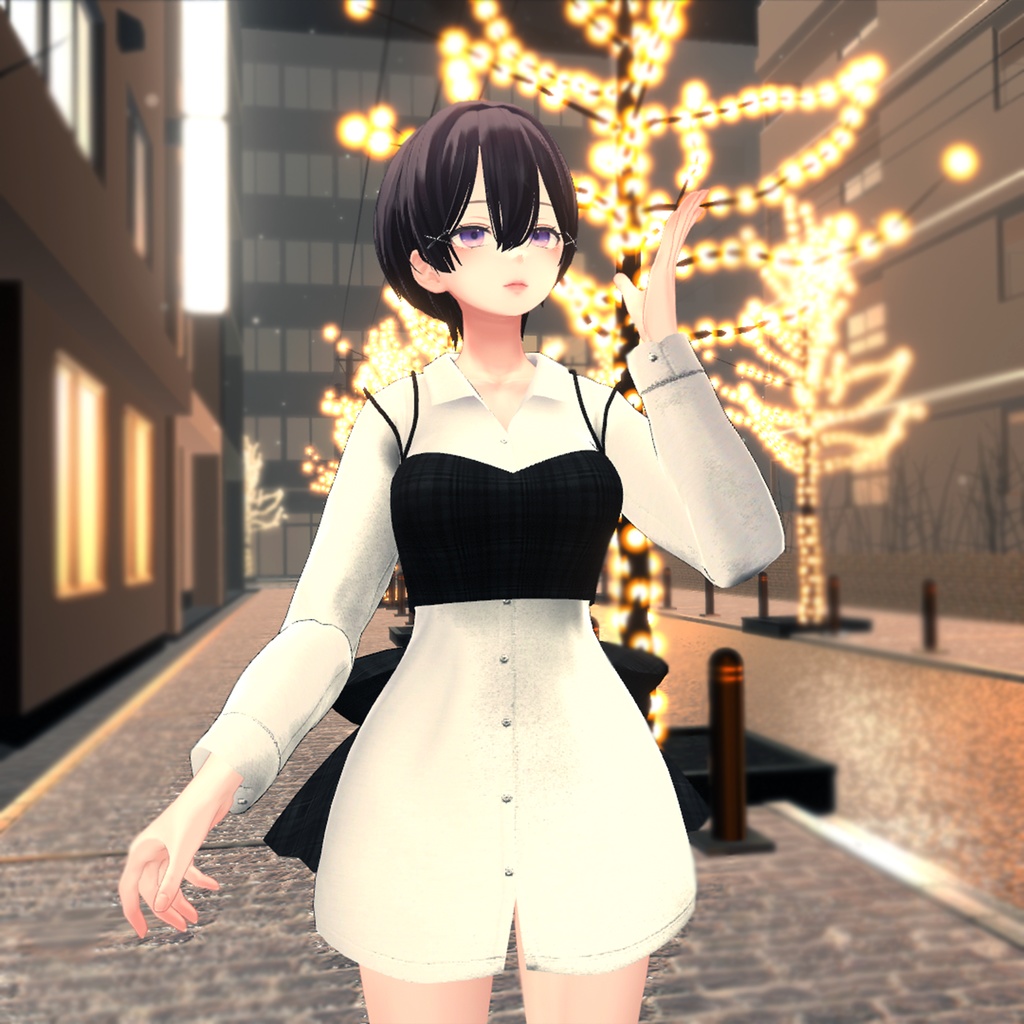 【VRC】 Hail clothes (17 Avatars 対応)