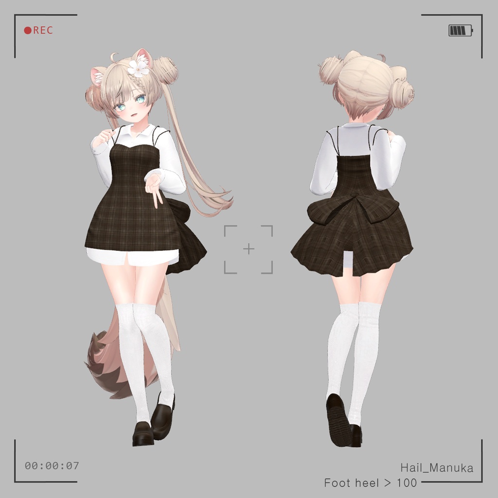【VRC】 Hail clothes (17 Avatars 対応)