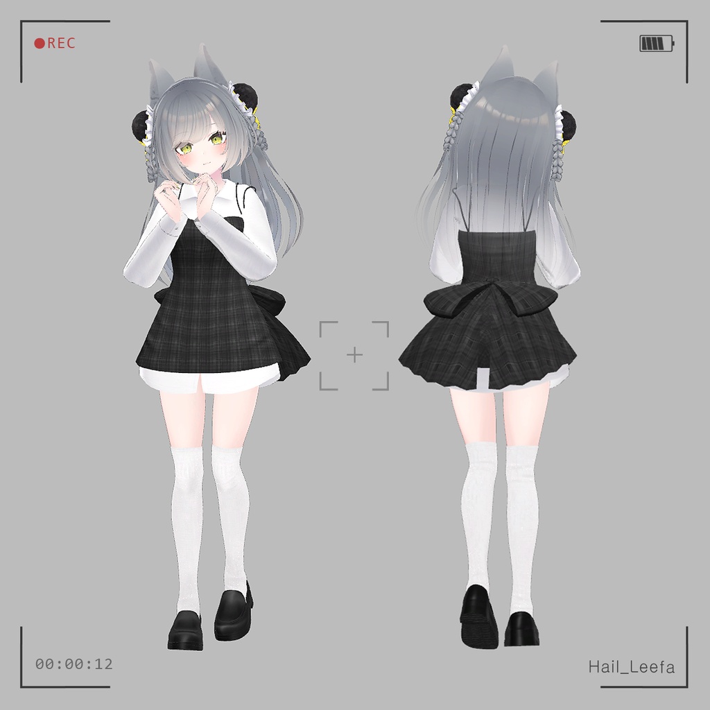 【VRC】 Hail clothes (17 Avatars 対応)