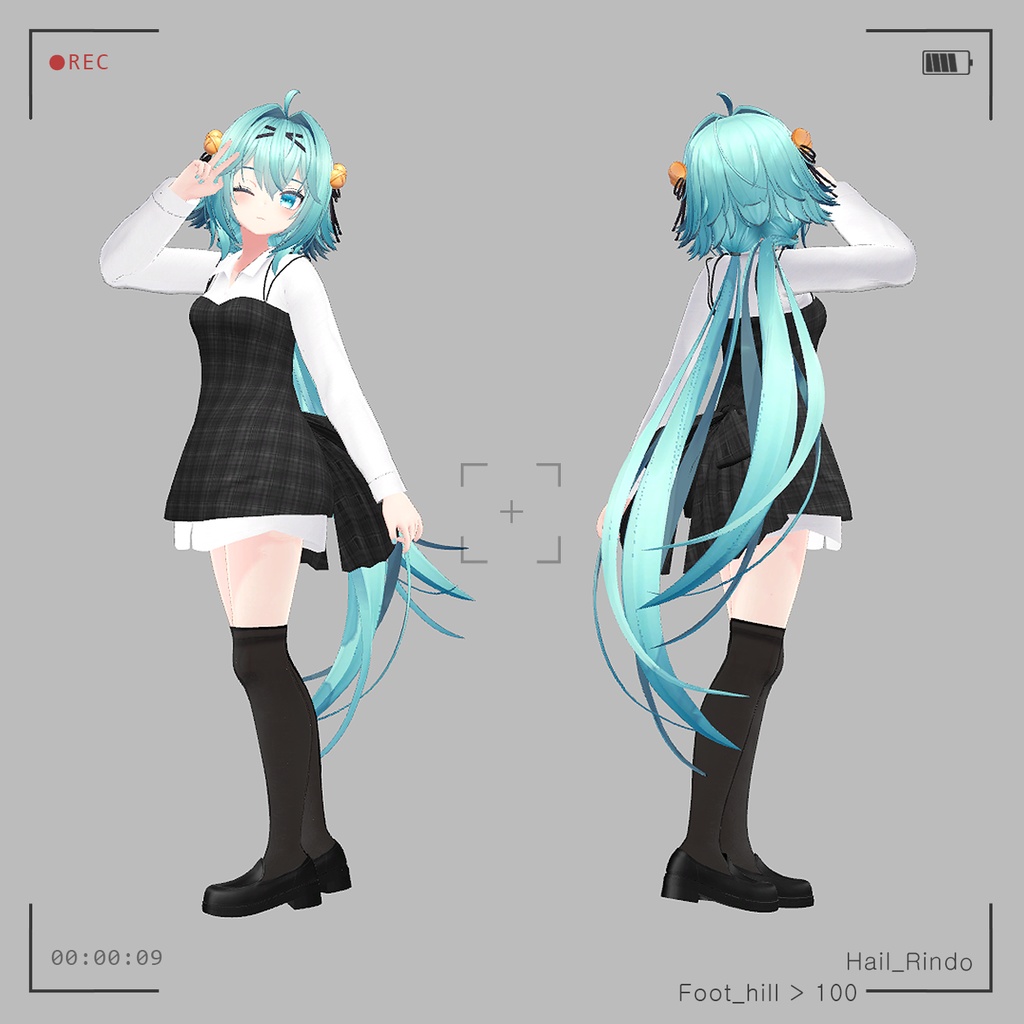 【VRC】 Hail clothes (17 Avatars 対応)