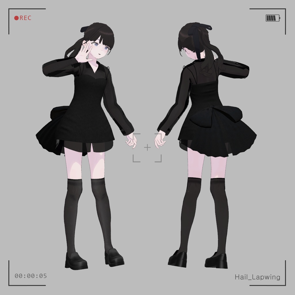 【VRC】 Hail clothes (17 Avatars 対応)