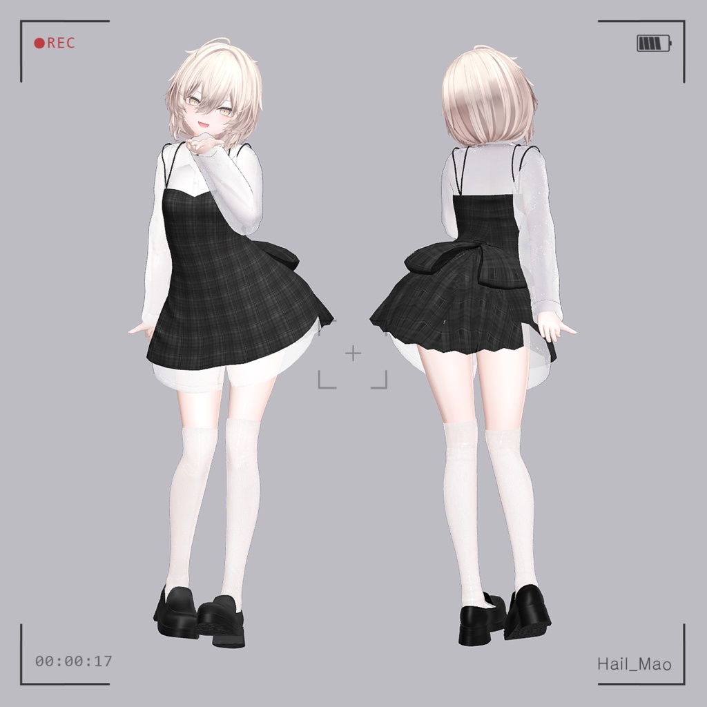 【VRC】 Hail clothes (17 Avatars 対応)