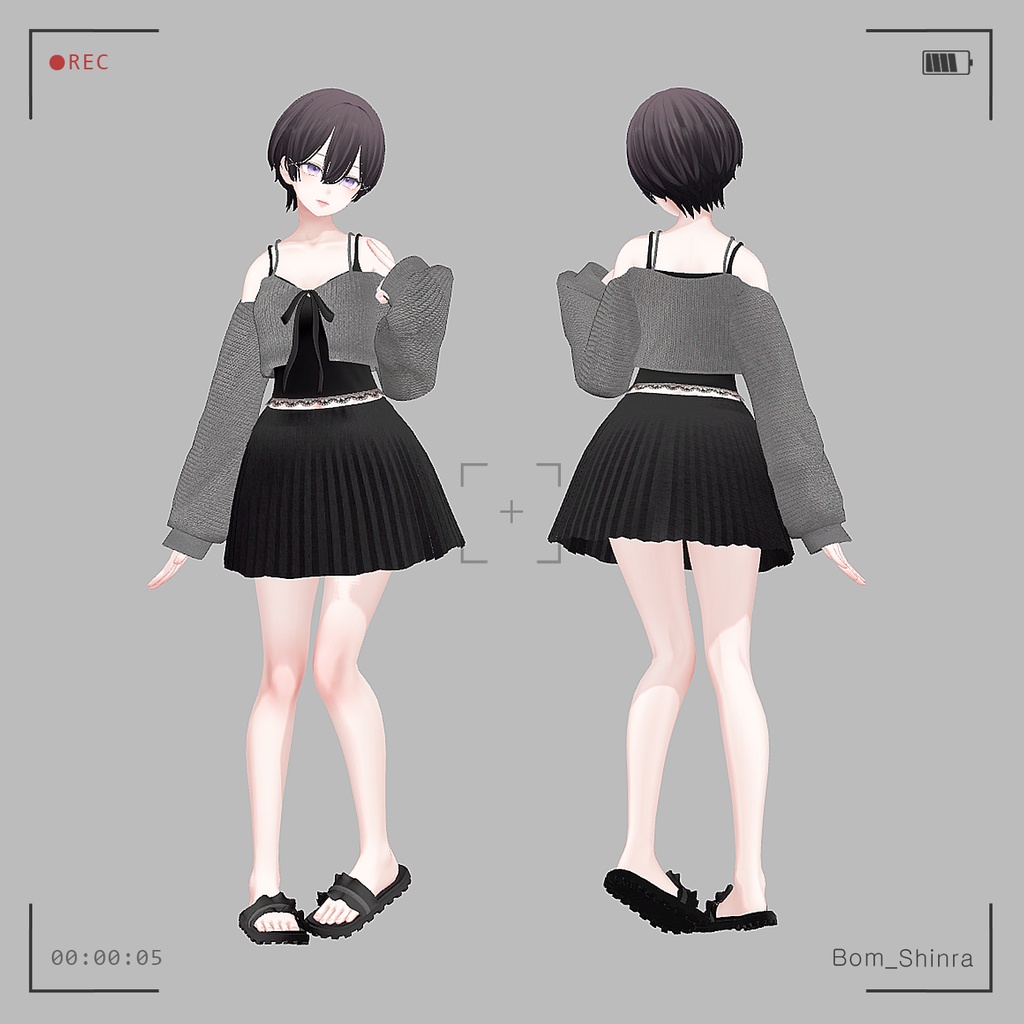 【VRC】 Bom clothes (13 Avatars 対応)