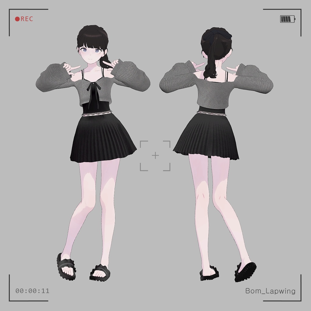 【VRC】 Bom clothes (13 Avatars 対応)