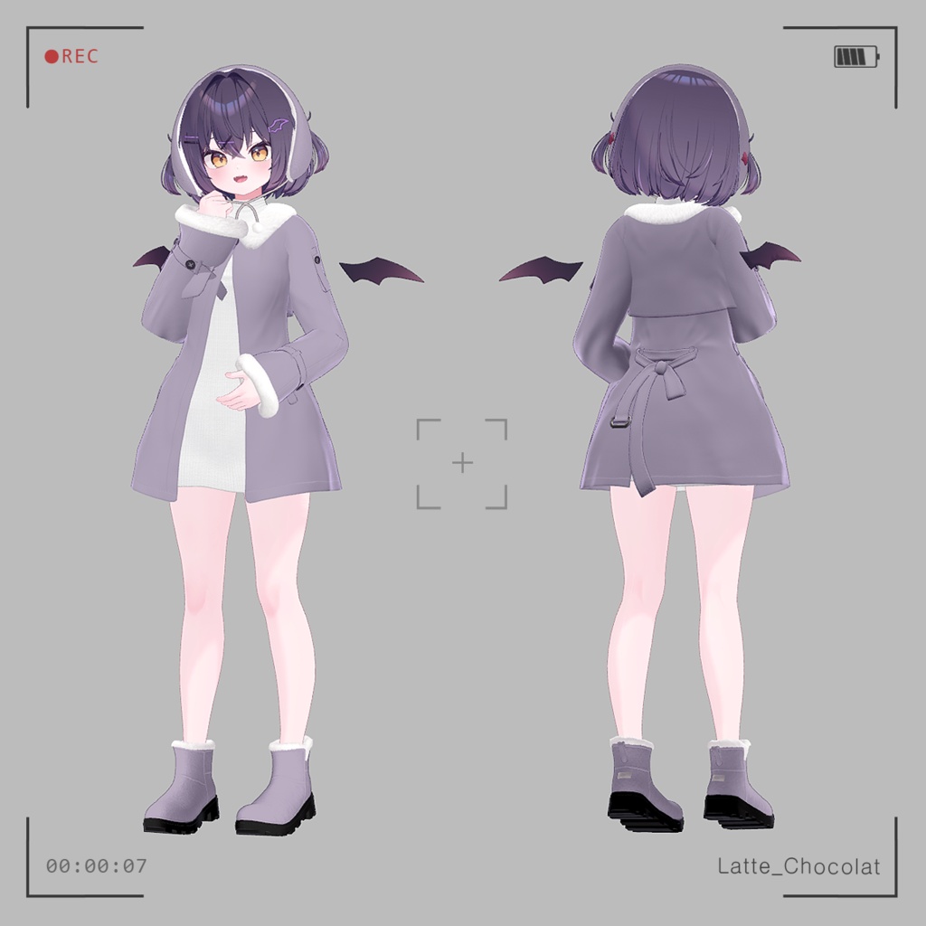 【VRC】 Latte clothes (9 Avatars 対応)