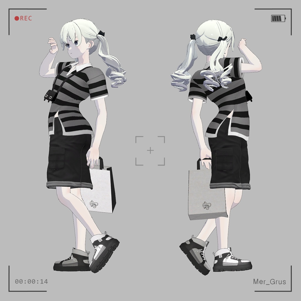 【VRC】 Mer clothes (22 Avatars 対応)
