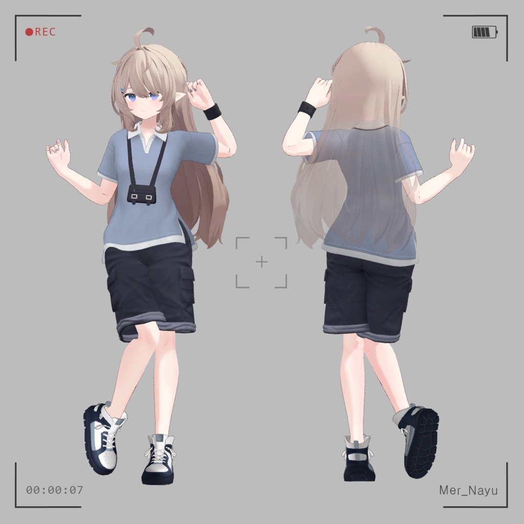 【VRC】 Mer clothes (22 Avatars 対応)