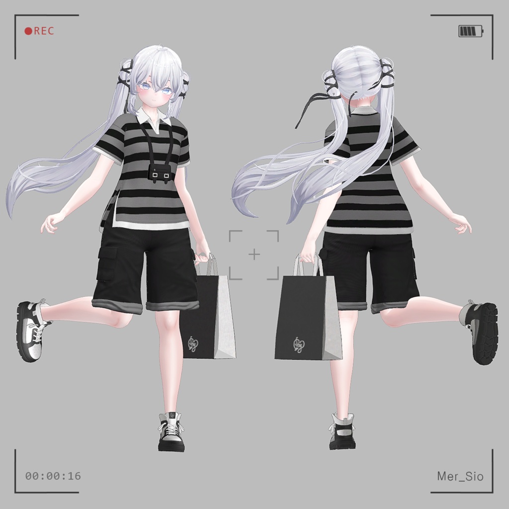 【VRC】 Mer clothes (22 Avatars 対応)