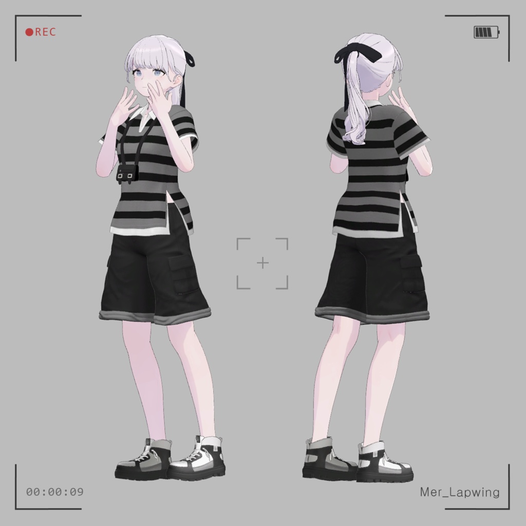 【VRC】 Mer clothes (22 Avatars 対応)