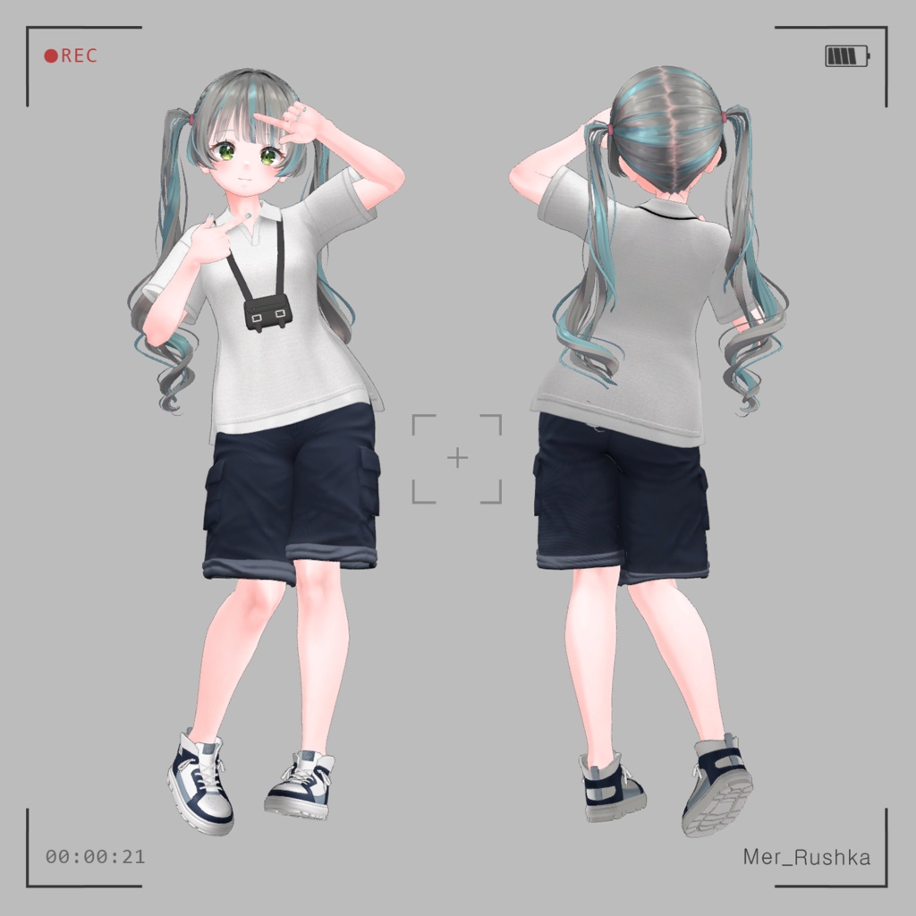 【VRC】 Mer clothes (22 Avatars 対応)