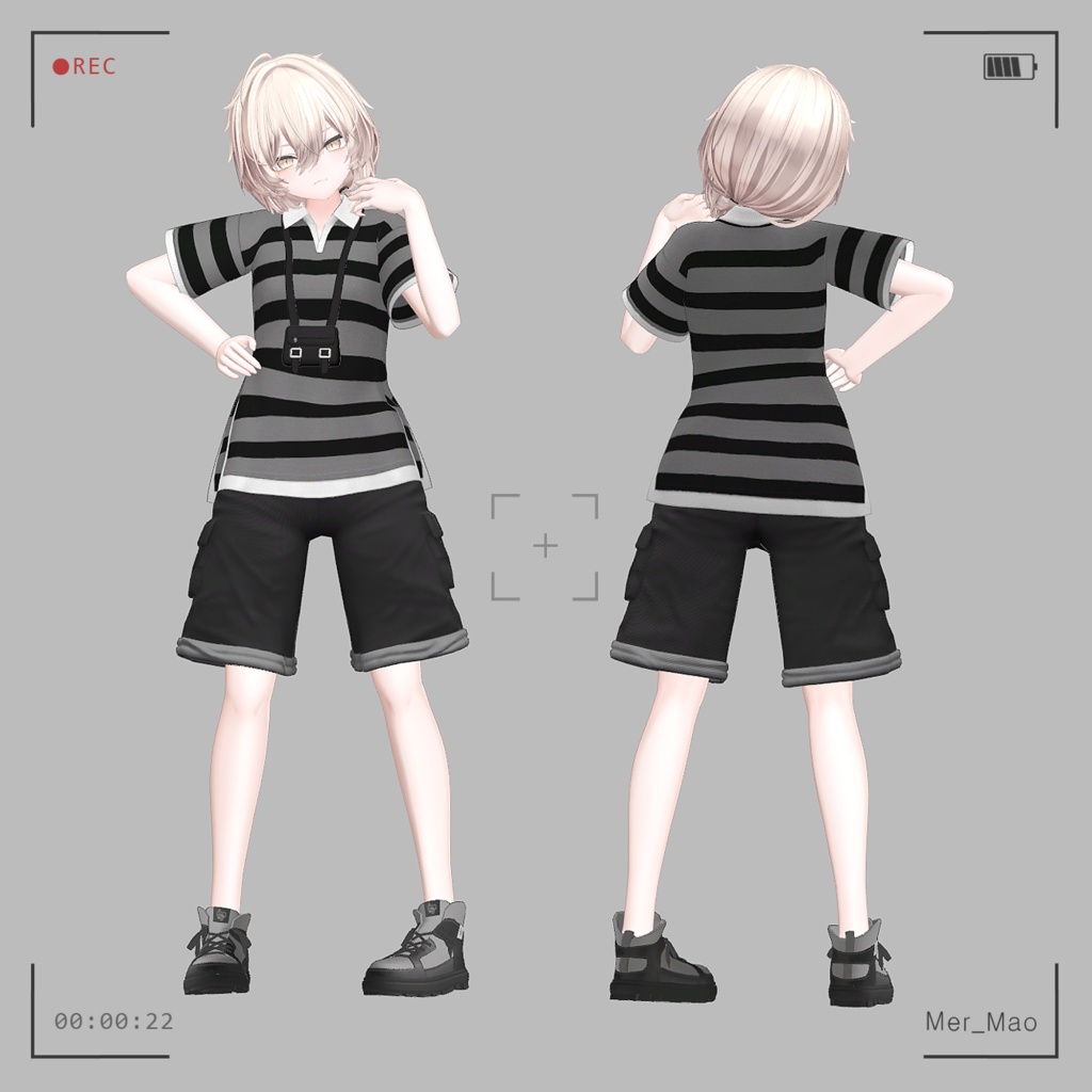 【VRC】 Mer clothes (22 Avatars 対応)