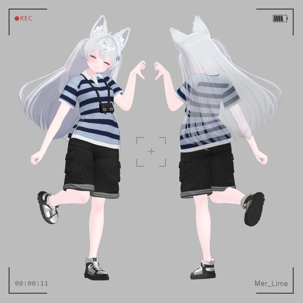 【VRC】 Mer clothes (22 Avatars 対応)