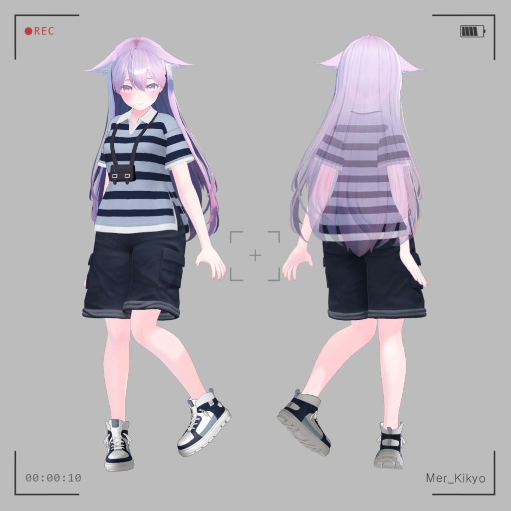 【VRC】 Mer clothes (22 Avatars 対応)
