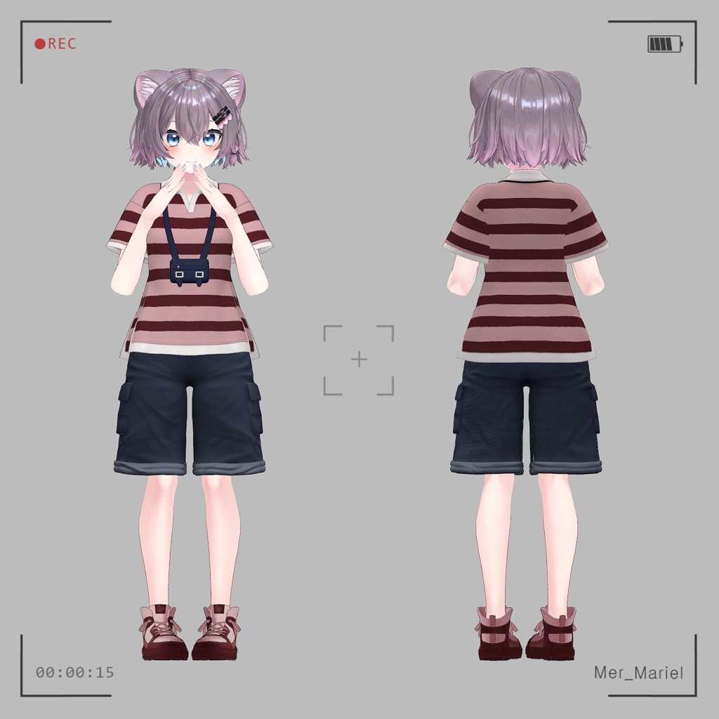 【VRC】 Mer clothes (22 Avatars 対応)