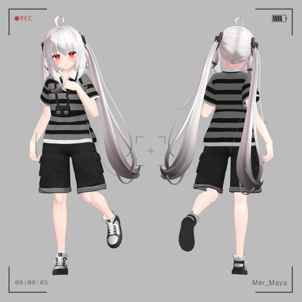 【VRC】 Mer clothes (22 Avatars 対応)