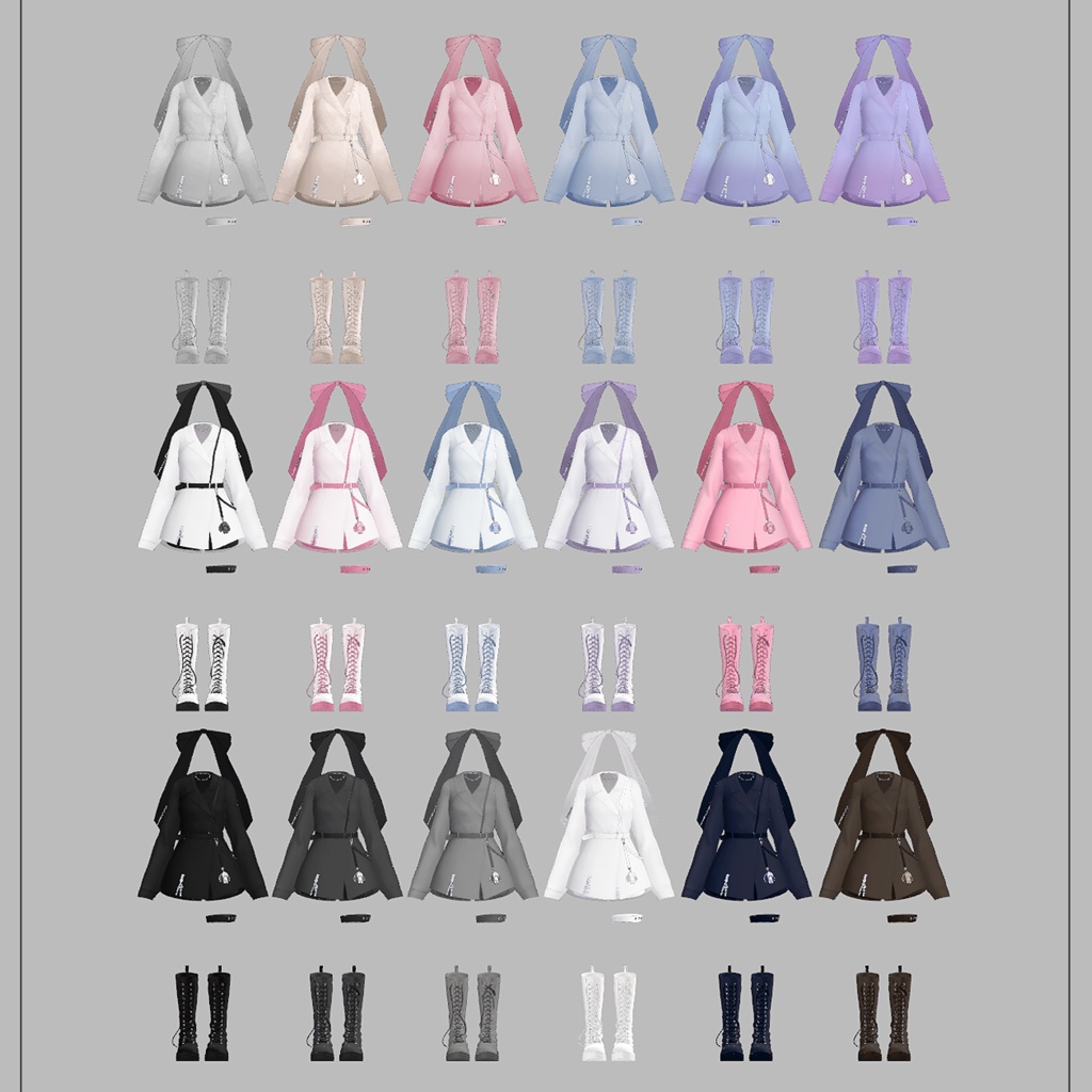 【VRC】RB_Suit (21 Avatars 対応)
