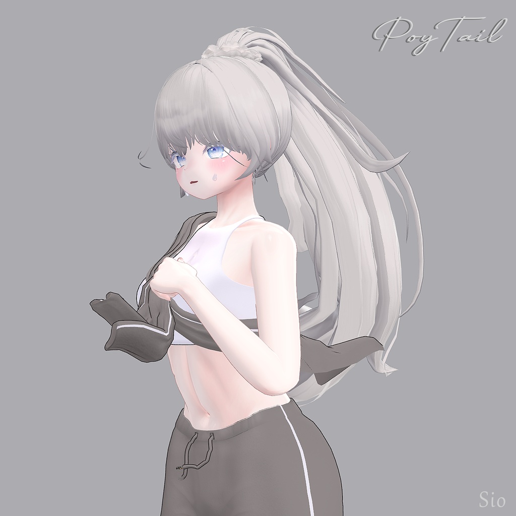【VRC】PoyTail (25 Avatars 対応) + Thanks Gift