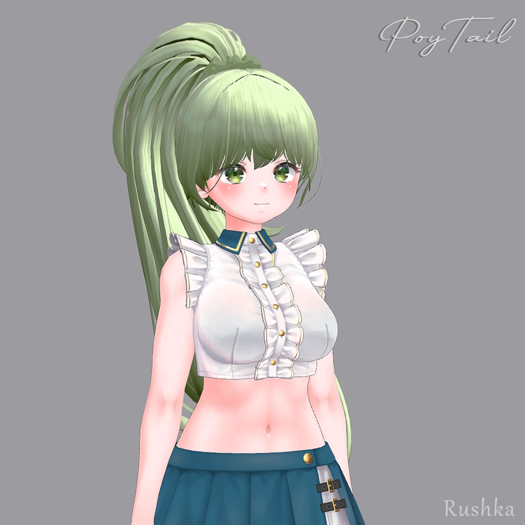 【VRC】PoyTail (25 Avatars 対応) + Thanks Gift