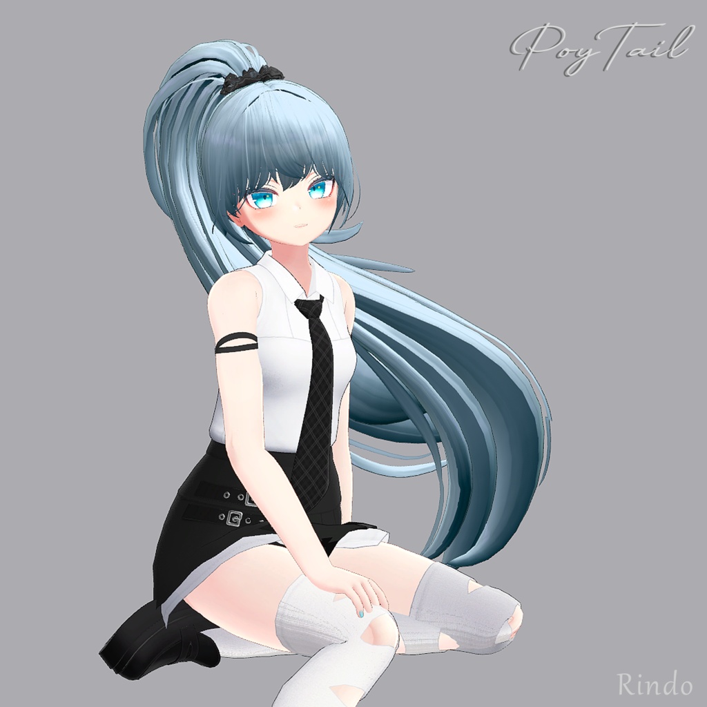 【VRC】PoyTail (25 Avatars 対応) + Thanks Gift