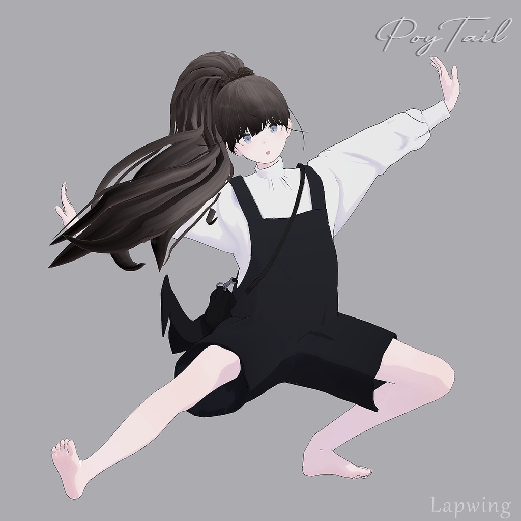 【VRC】PoyTail (25 Avatars 対応) + Thanks Gift