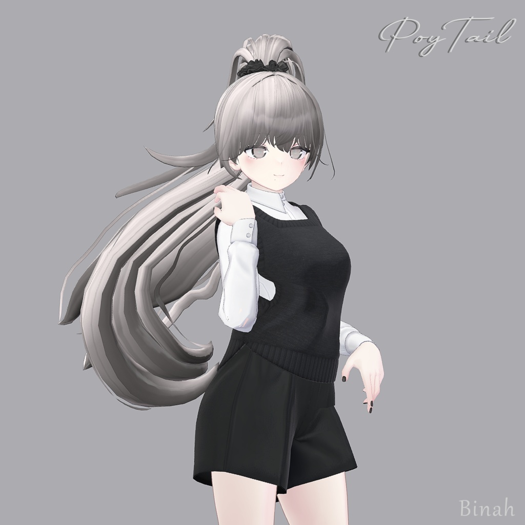 【VRC】PoyTail (25 Avatars 対応) + Thanks Gift