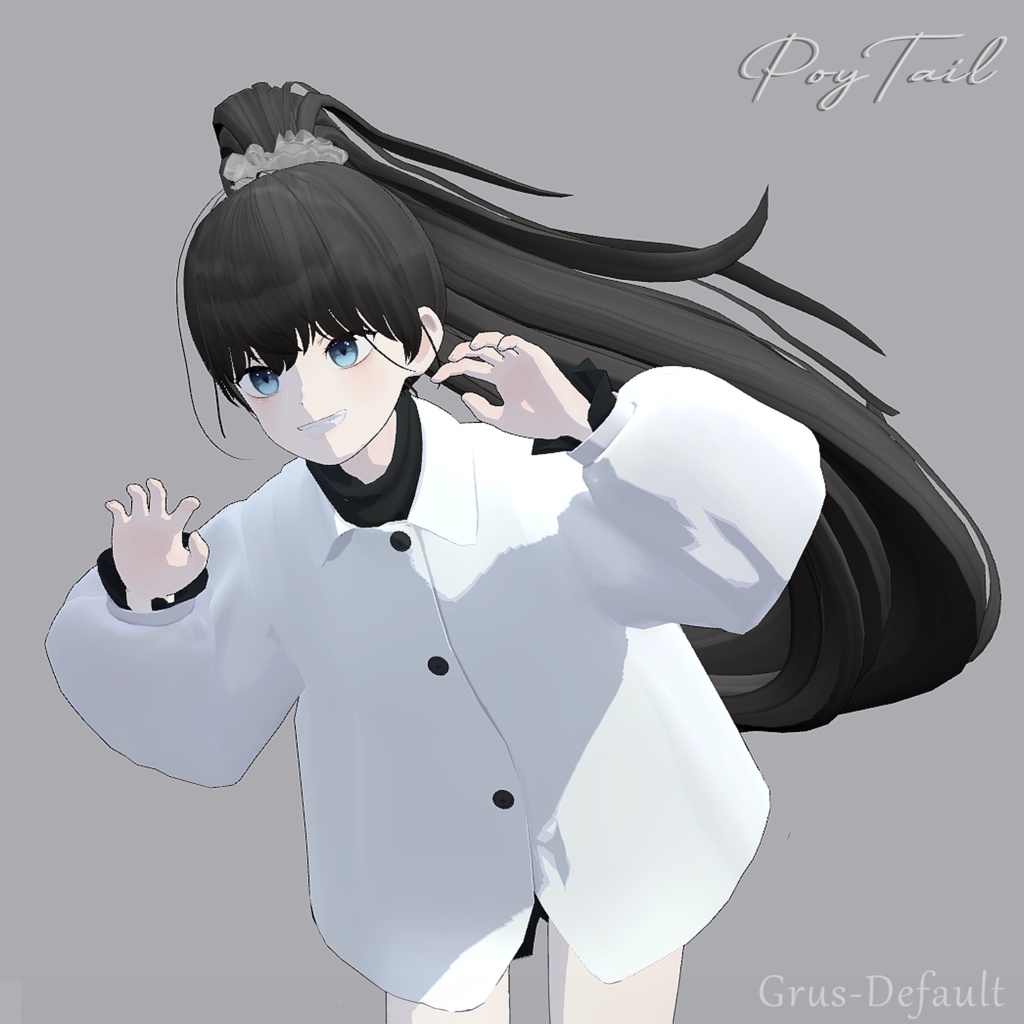 【VRC】PoyTail (25 Avatars 対応) + Thanks Gift