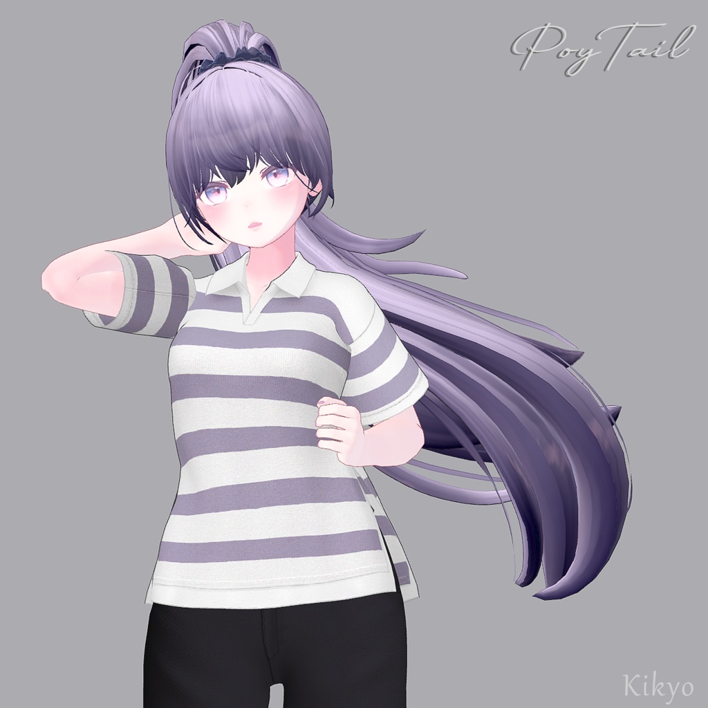 【VRC】PoyTail (25 Avatars 対応) + Thanks Gift
