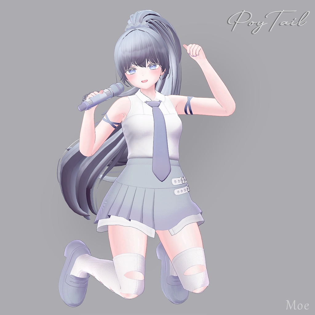 【VRC】PoyTail (25 Avatars 対応) + Thanks Gift