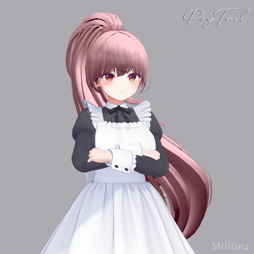 【VRC】PoyTail (25 Avatars 対応) + Thanks Gift