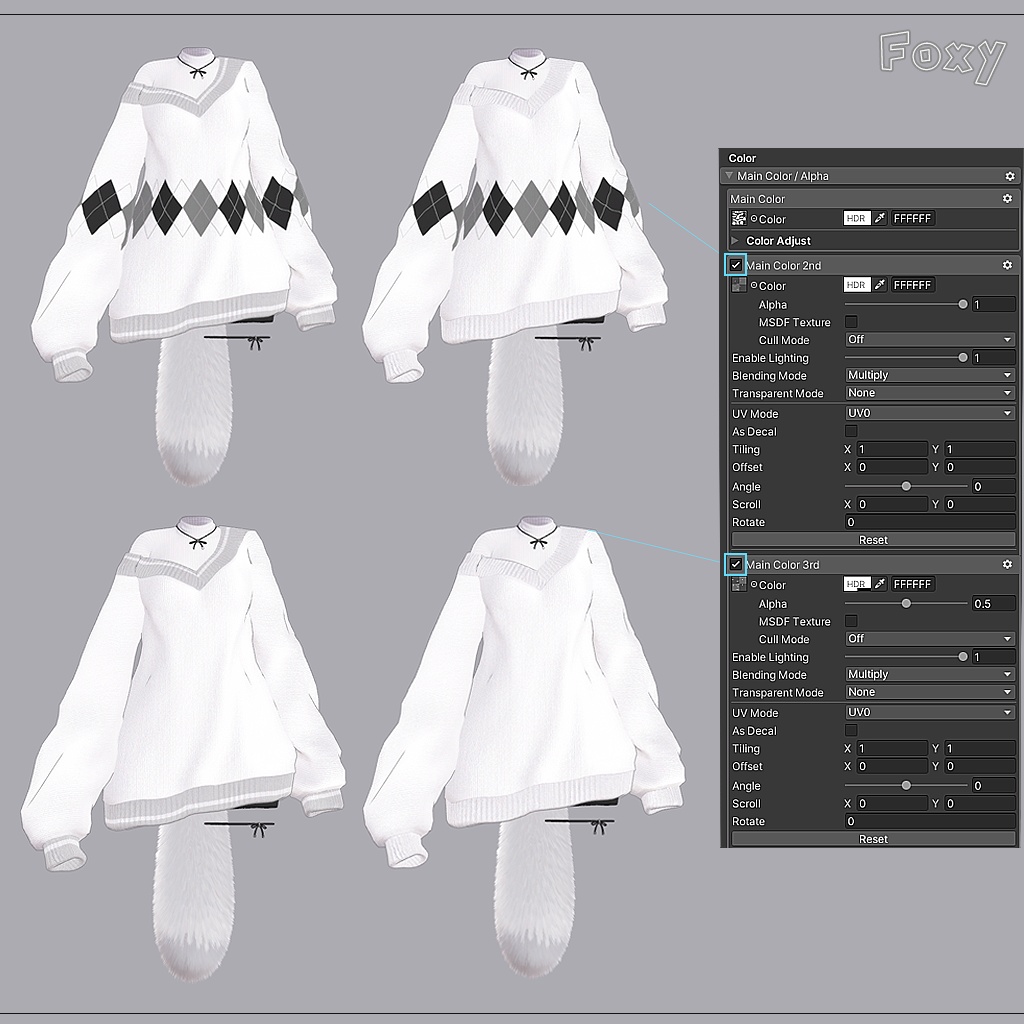 Foxy (23 Avatars 対応)