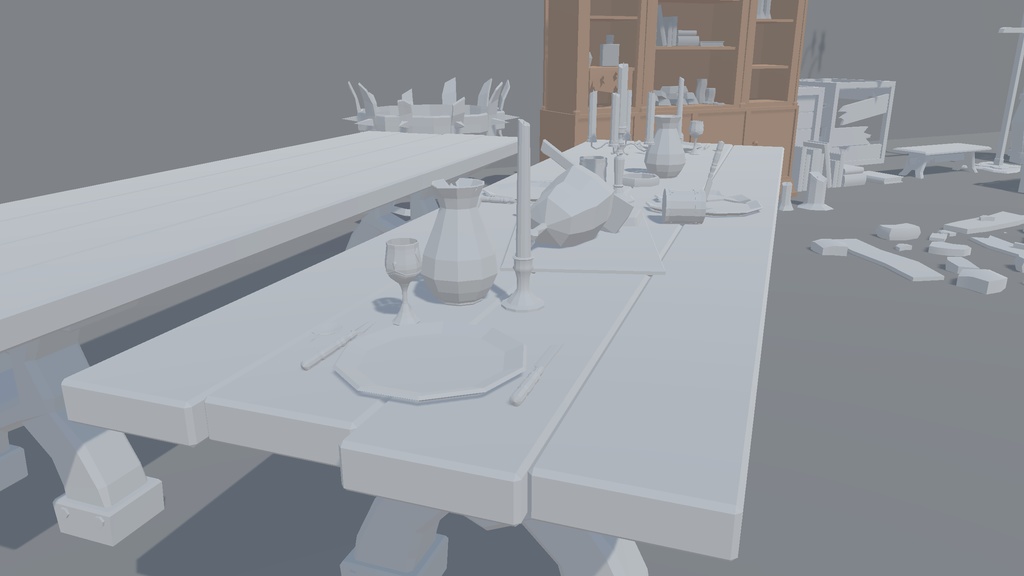 Medieval Dungeon/Castle LowPoly Stylized assets