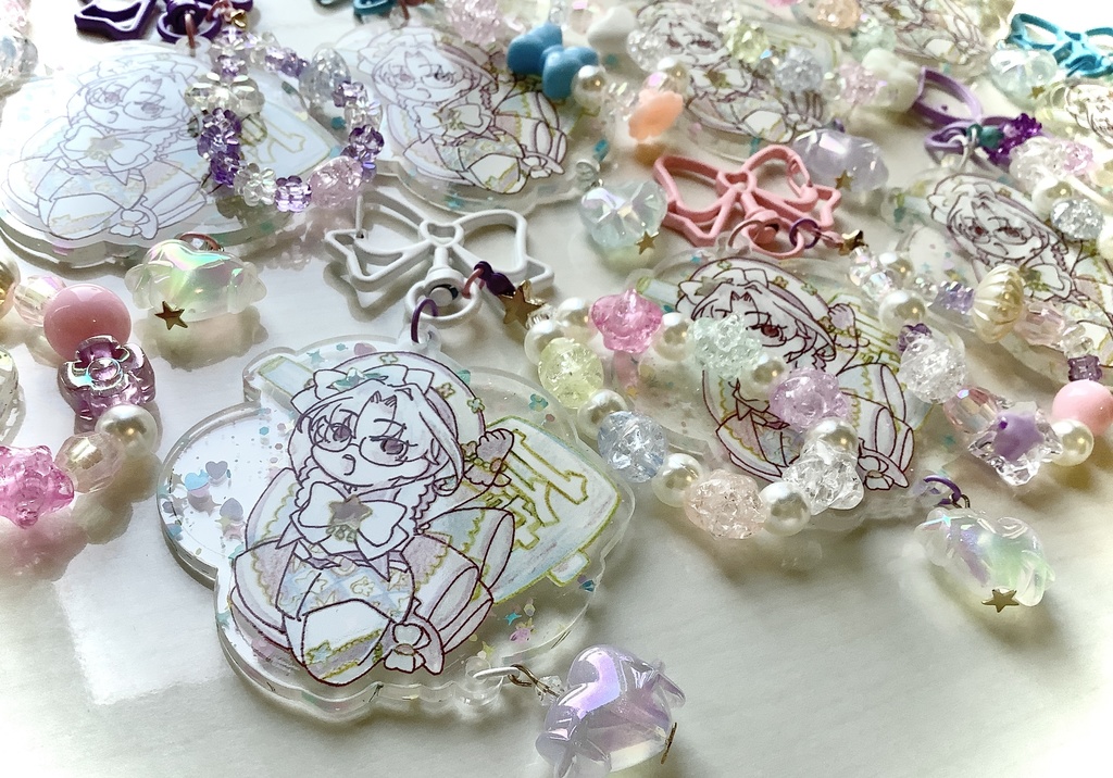 りかぴゅあキーホルダー