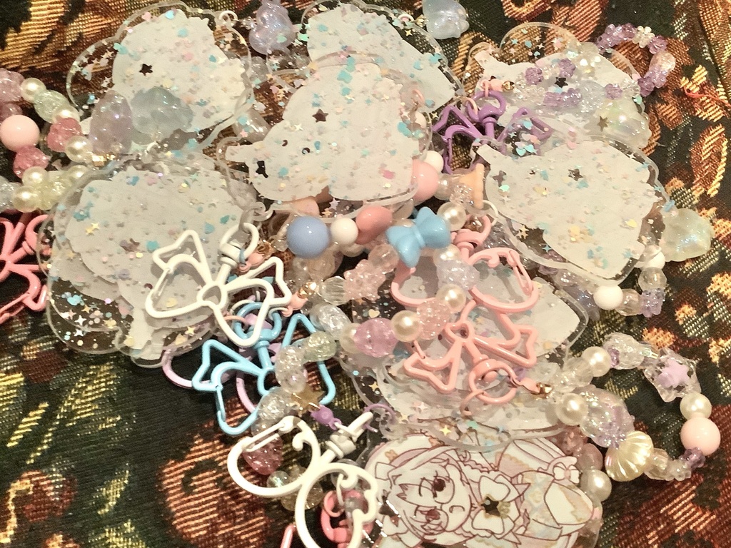 りかぴゅあキーホルダー