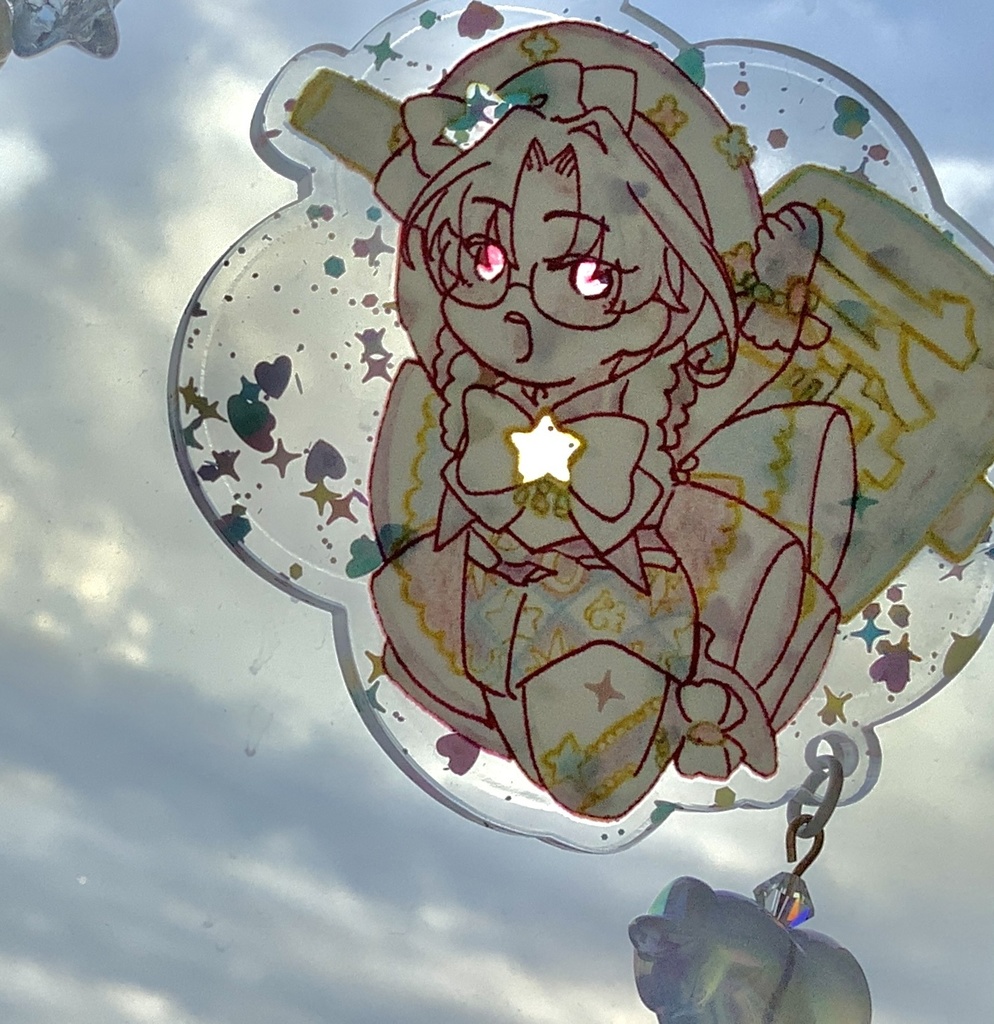 りかぴゅあキーホルダー