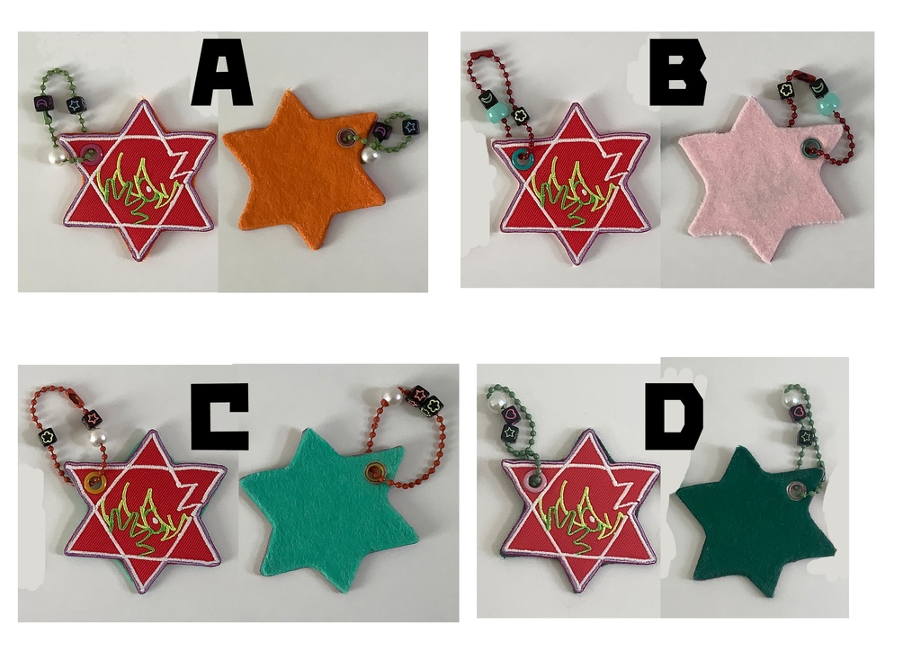 🥞令和ワッペンキーホルダー🥞