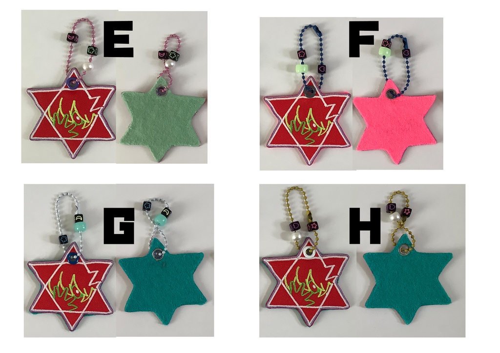 🥞令和ワッペンキーホルダー🥞