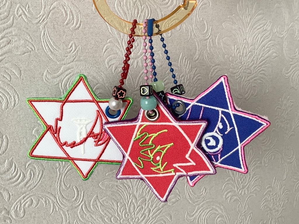 🥞🎩❤️🔥令和ワッペンキーホルダーセット🥞🎩❤️🔥