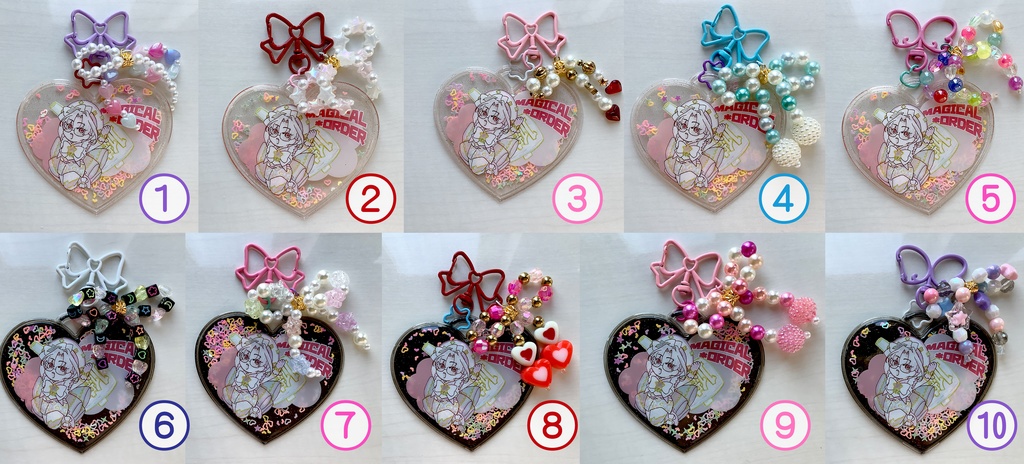 りかぴゅあネームタグ