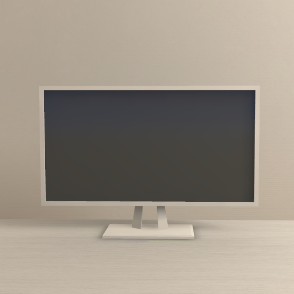 【VRChat向け】PC(ゲーミング)モニターA