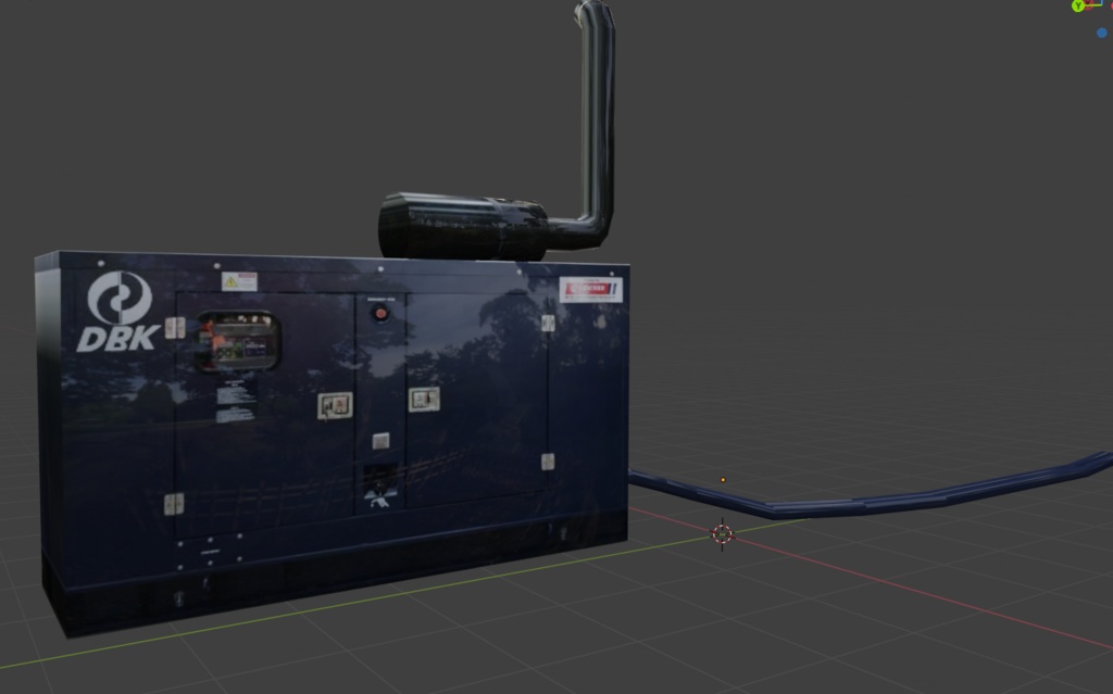 DBK 40KVA 3 Phase Liquid Cooled Diesel Genset (free Licenz)