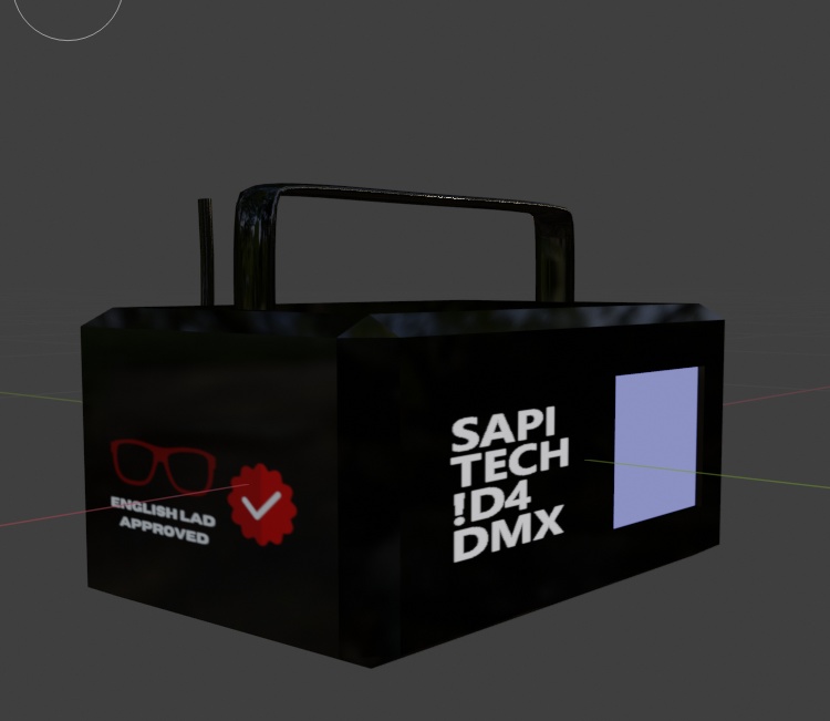 Sapi Tech !D4 DMX Laser housing (free Licenz)