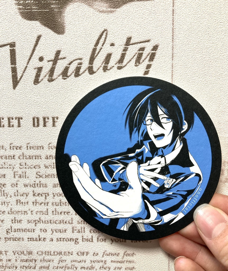 はざらばコースター3枚セット