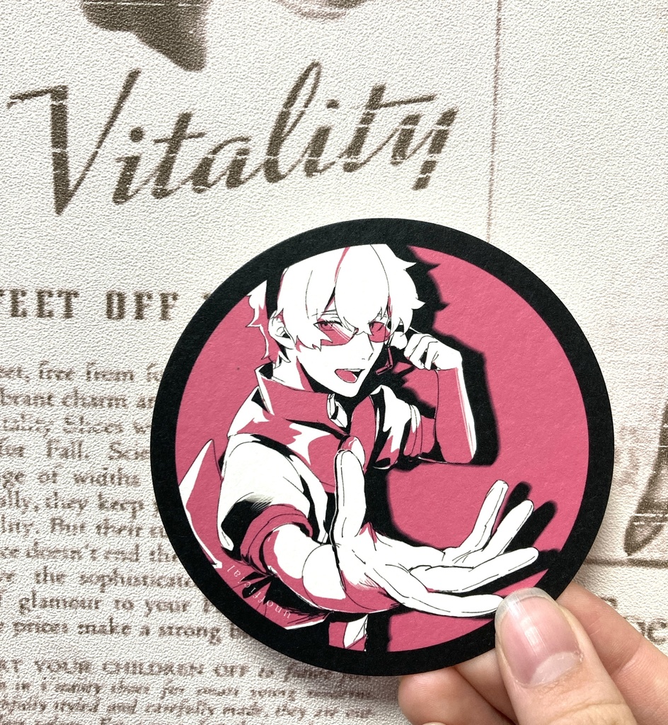 はざらばコースター3枚セット