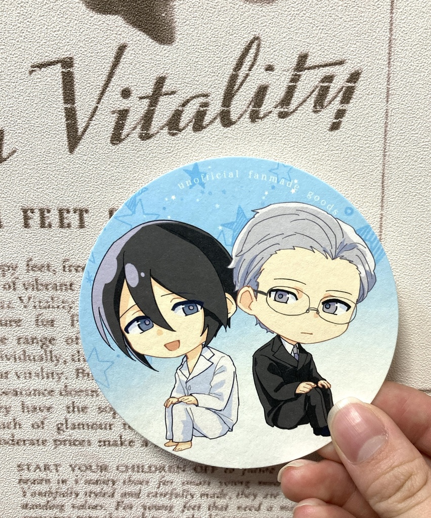 はざらばコースター3枚セット