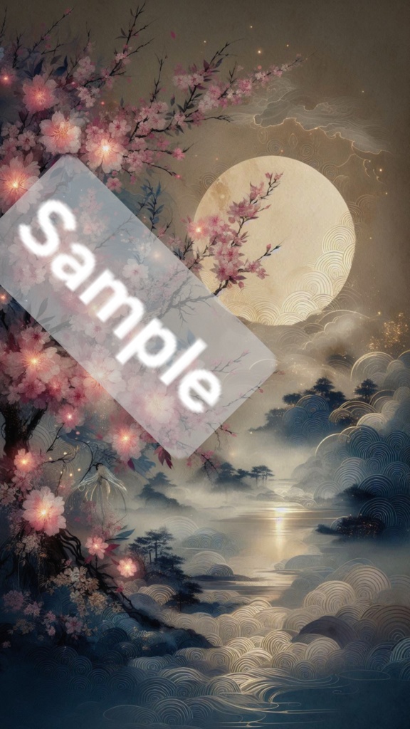 月桜の幻想絵巻