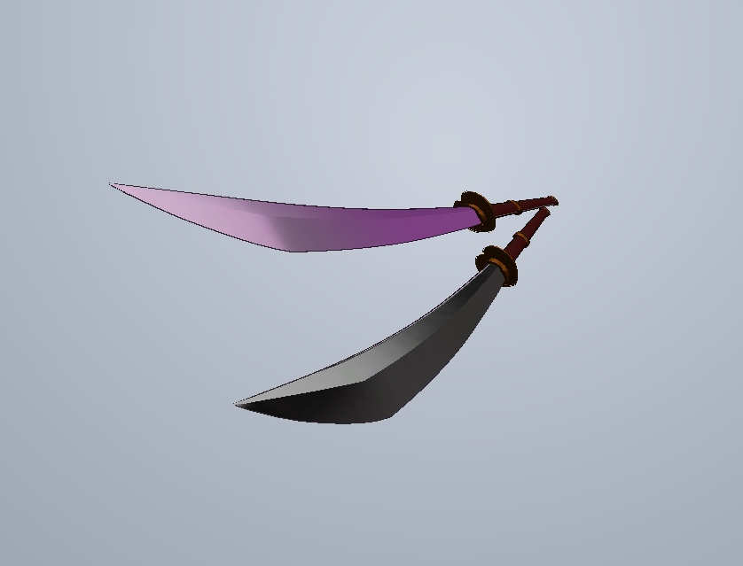 【3Dモデル】無銘の薙刀