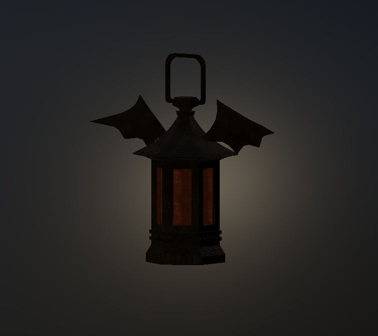 【3Dモデル】ヴァンパイアランタン【エフェクト付き】